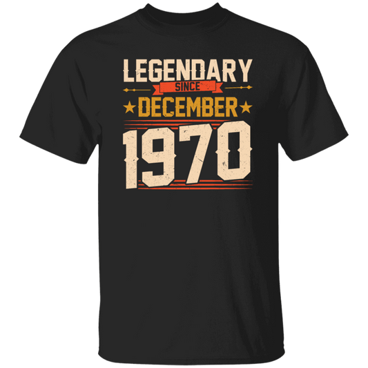 Retro Legendary Since December 1970, Awesome 50th Birthday Gift
