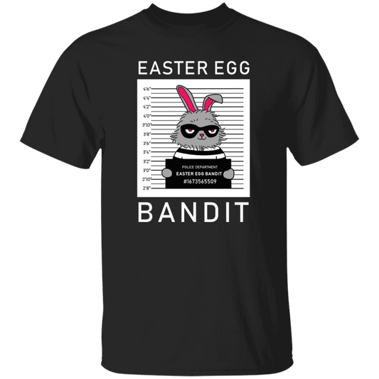 Cute Happy Easter Egg Bandit Easter Bunny