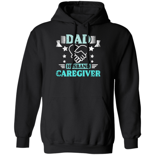 Nurse Gift, Geriatric Nurse, Dad Gift, Husband Caregiver, Love Caregiver Pullover Hoodie