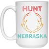 Deer Hunting Gear For Hunting Hunt Nebraska White Mug