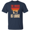 Forest Love Gift, The Moose Is Loose, Retro Moose Gift