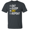 Eat Sleep Ski - Funny Alpine Skiing Gift