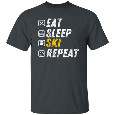 Eat Sleep Ski - Funny Alpine Skiing Gift