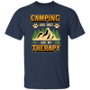 Funny Caravan Camping, Camper Dog Is My Therapy Saying Gift