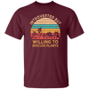 Retro Introverted But Willing To Discuss Plants Gift Unisex T-Shirt