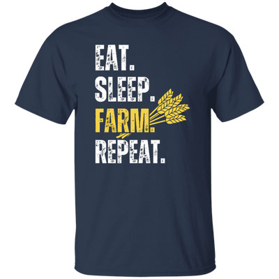 Eat Sleep Farm Repeat, Love Farm, Best Farming Lover, Farmer Gift, Rice Lover Unisex T-Shirt
