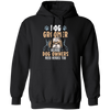 Love Dog Grommer, Because Dog Owners, Retro Viantage Love Dog Pullover Hoodie