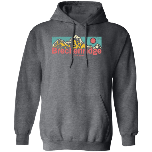 Retro Breckenridge Colorado Outdoors Adventure Mountain