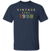 Birthday Gift Vintage 1998 April Unisex T-Shirt