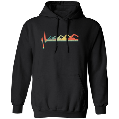 Design For Beach Lover Evolution Swimmer Summer Time Pullover Hoodie