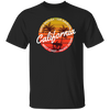 California Surfing Paradise Summer Mood With California Beach Unisex T-Shirt