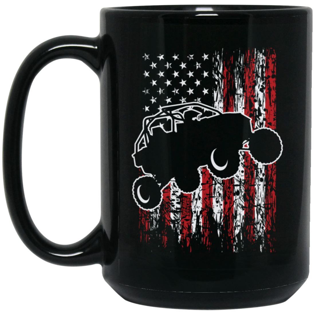 USA UTV RZR Racing, Offroad, American Racing Boy Black Mug