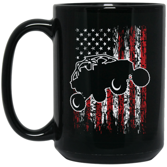 USA UTV RZR Racing, Offroad, American Racing Boy Black Mug