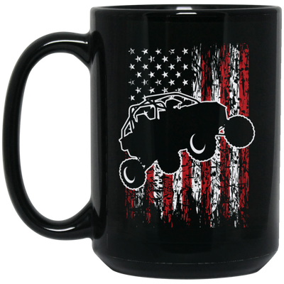 USA UTV RZR Racing, Offroad, American Racing Boy Black Mug