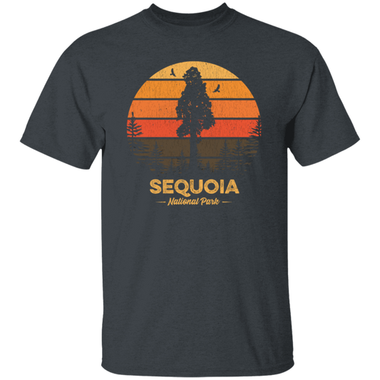 Sequoia Park Lover, National Gift, Retro Park Gift, Mountain Lover Gift, Sequoia Gift Unisex T-Shirt