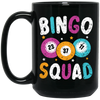 Love Bingo Game, Bingo Squad, Love Gaming Gift, Casino Gift, Gambling Lover Black Mug