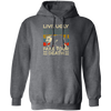 Funny Live Ugly Fake Your Death Retro Vintage Opos Pullover Hoodie