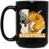 Basketball Cat Lover Cartoon Cat Love Sport