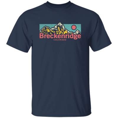 Retro Breckenridge Colorado Outdoors Adventure Mountain