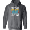 Cats Are Like Potato Chips, You Cannot Have Just One, Retro Cat Lover Pullover Hoodie