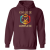 Retro College Level Complete Gamer Graduation Pullover Hoodie