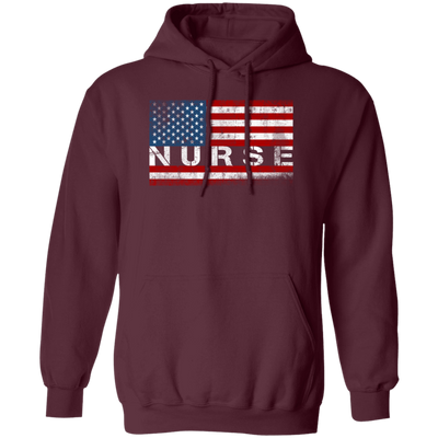 Proud Nurses American Flag Nurse Be To Husband