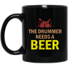 Bass Drum The Drummer Needs A Beer