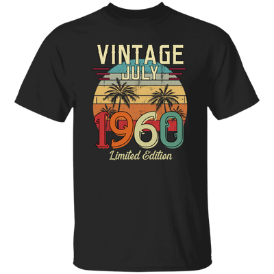 Vintage July 1960, Limited Edition 1960, Best Of 1960 Unisex T-Shirt