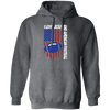 American Flag Gift, I Love Jesus And American Football, Rugby Lover Pullover Hoodie