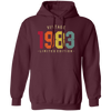 Vintage 1983, Limited Edition, Limited 1983 Gift, Birthday Gift