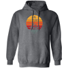 Beautiful Motive In Retro Style Treasure Island - Sunset Vintage Style Pullover Hoodie