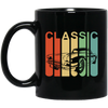 Muscle Car Vintage Car Gift Classic Car American Car Lover Black Mug