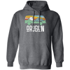 Oregon Love Gift, Outdoor Hippie, Van Nature Retro, National Park Pullover Hoodie