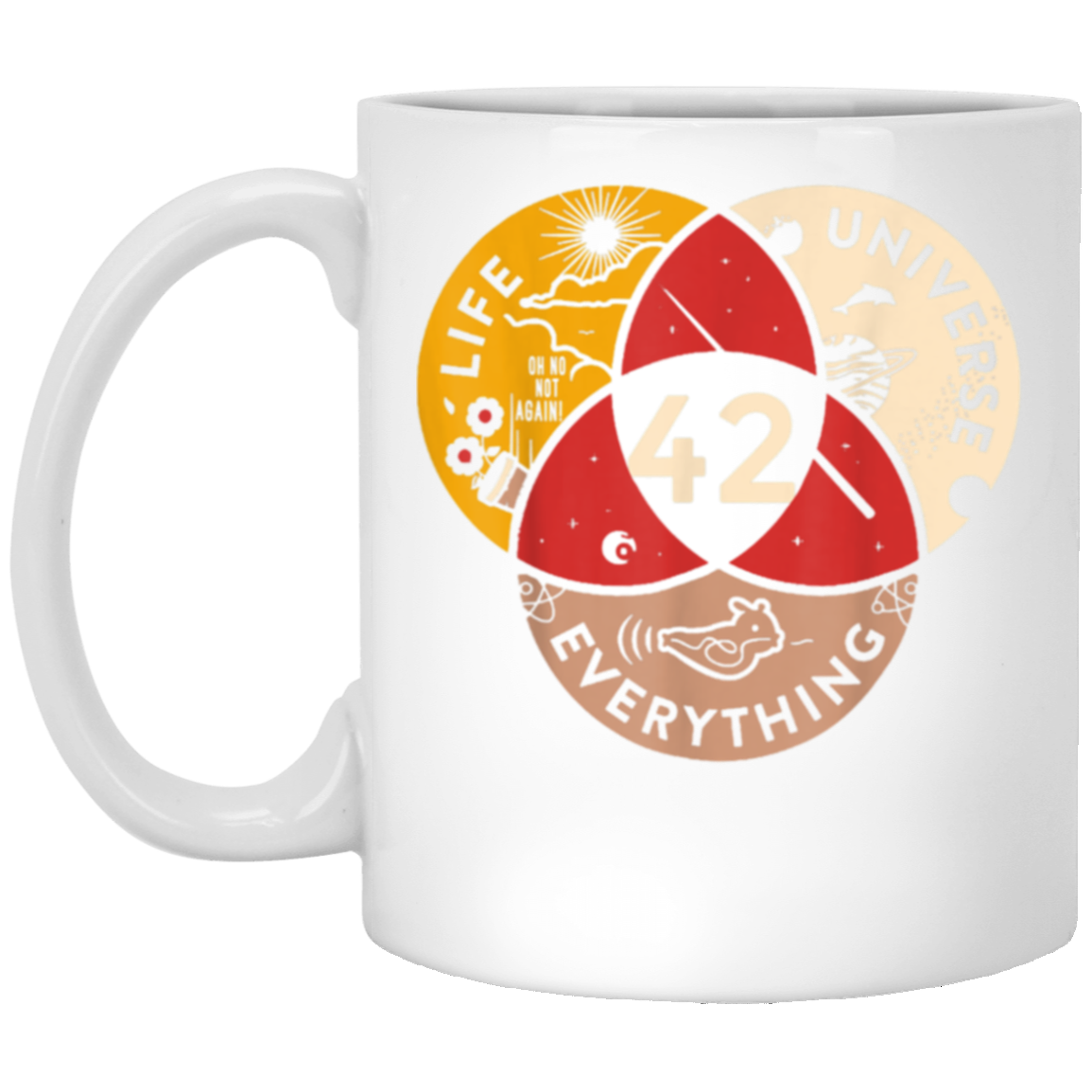 42 Answer To Life Universe And Everything Science Gift