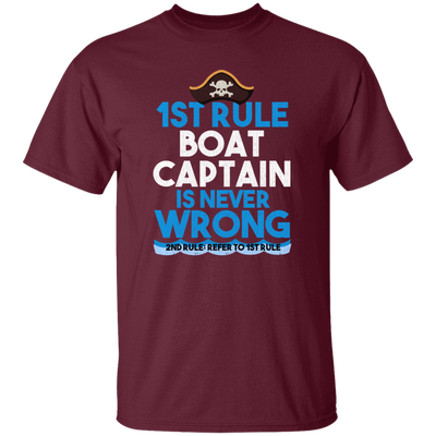 Funny Boat Lovers, Boat Captain Is Never Wrong Gift