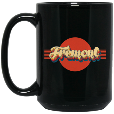 Retro Fremont California Stripes 70s Style Gift