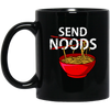 Ramen Send Noodle, Japan Ramen Black Mug