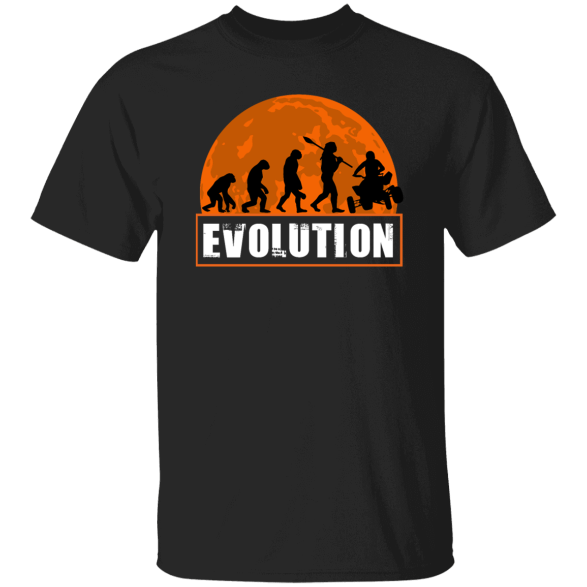 Funny Cool Human Evolution, Four Wheeling, Four Wheeler, 4 Wheeling Gift