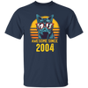 Funny Cats Awesome Since 2004 Birthday Gift Unisex T-Shirt