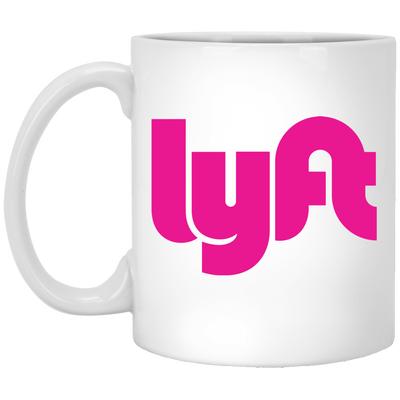 Lyft Gift, Lyft Driver, Lyft Design, Gift For Lyft Driver LYP03 White Mug