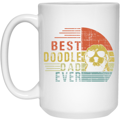 Retro Doodle Dad Ever Goldendoodle Dad