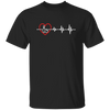 Bowling Lover, Best Bowling, Bowling Heartbeat, Love Play Bowling Together Unisex T-Shirt