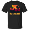 Featuring Silhouette Of A Wolf Howling At Ahe Moon