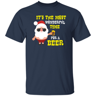 Funny Christmas Santa, Santa Drinking Beer