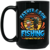 This gift is perfect for any fathers and sons who love spending time together fishing. Celebrate and honor your bond with this Father And Son Partner for Lifer Saying Fathers Day Gift, perfect for any father and son fishing day.