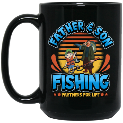 This gift is perfect for any fathers and sons who love spending time together fishing. Celebrate and honor your bond with this Father And Son Partner for Lifer Saying Fathers Day Gift, perfect for any father and son fishing day.