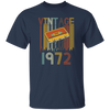 Cassettes Vintage 1972 Gift Birthday 70s Music Lover Gift For Man Unisex T-Shirt