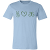 Peace Gift, Love Peace Arbonne, Bon Babe, Fizz Sticks Unisex Jersey T-Shirt ABA08