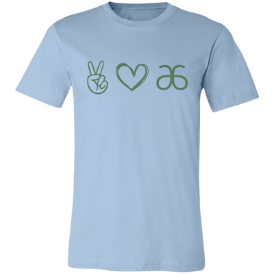 Peace Gift, Love Peace Arbonne, Bon Babe, Fizz Sticks Unisex Jersey T-Shirt ABA08