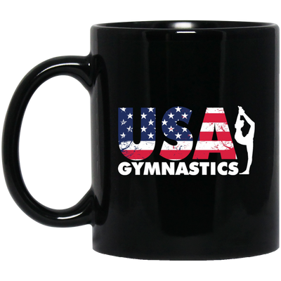 USA Gymnastics American Flag Gymnast Acrobatic